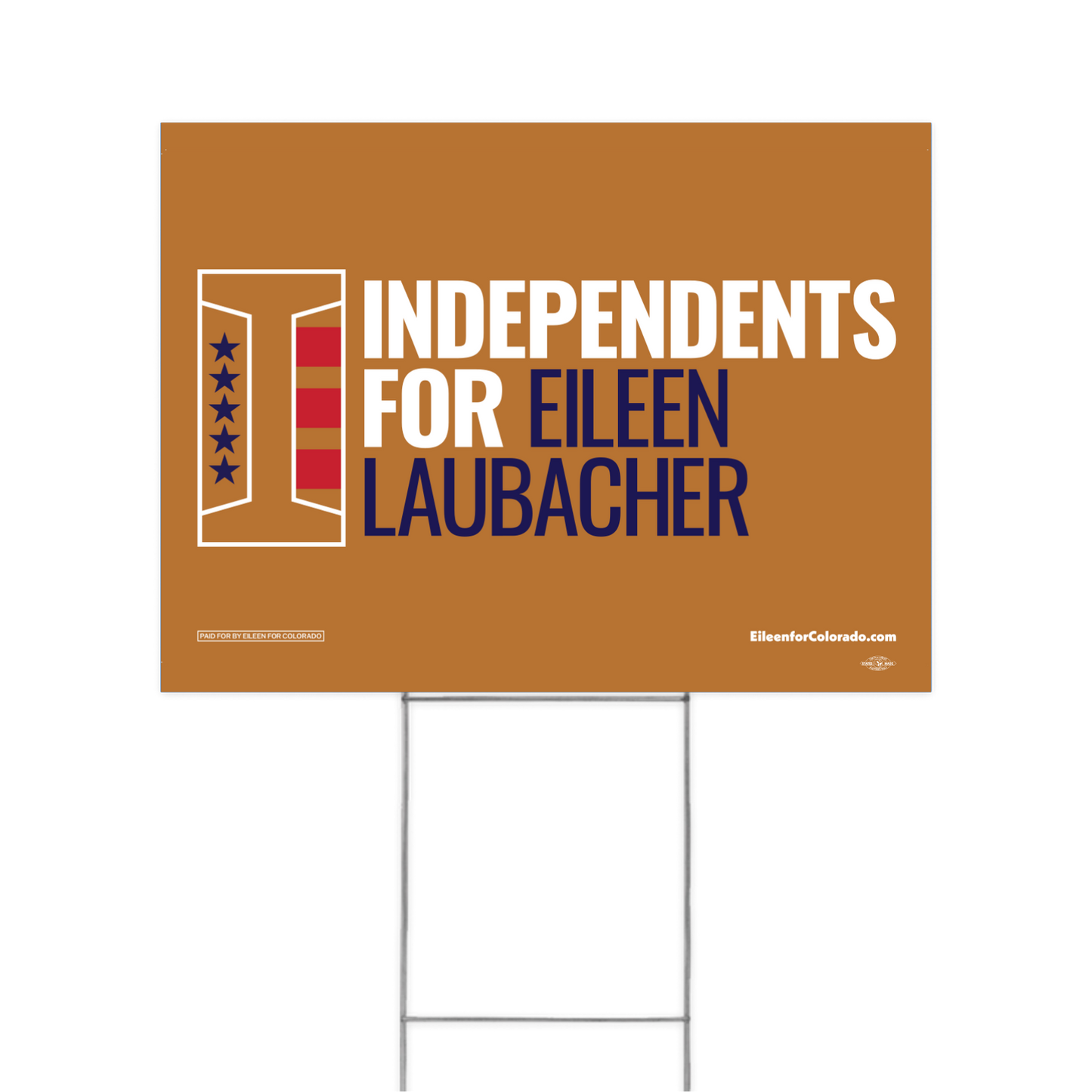 Independents for Eileen Yard Sign