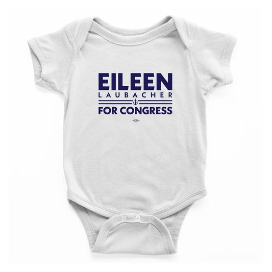 Eileen for Congress Logo Onesie