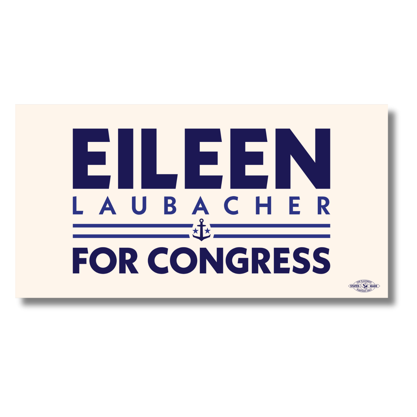 Eileen for Congress Sticker