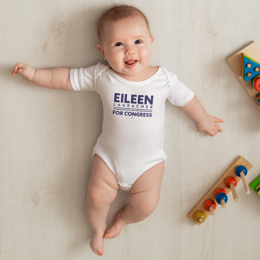 Eileen for Congress Logo Onesie