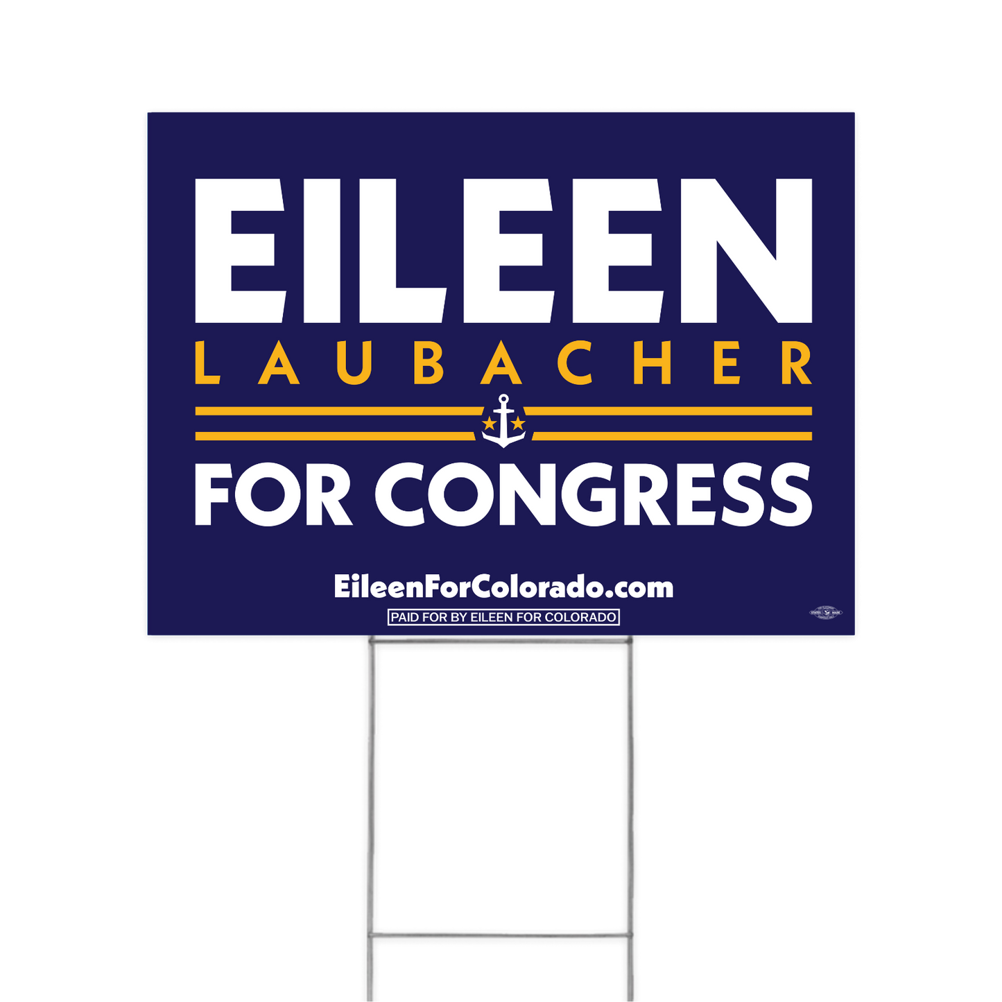 Eileen for Congress Yard Sign
